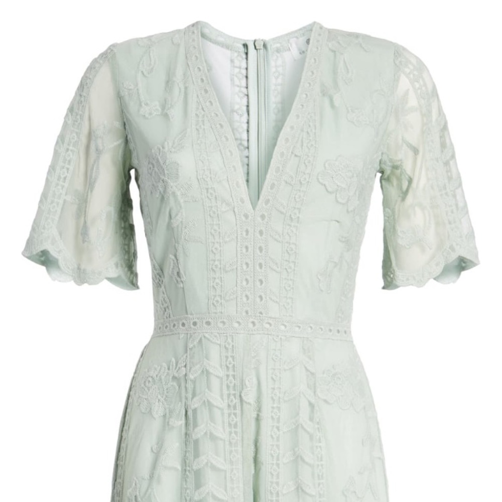 Like new Teal Socialite lace romper